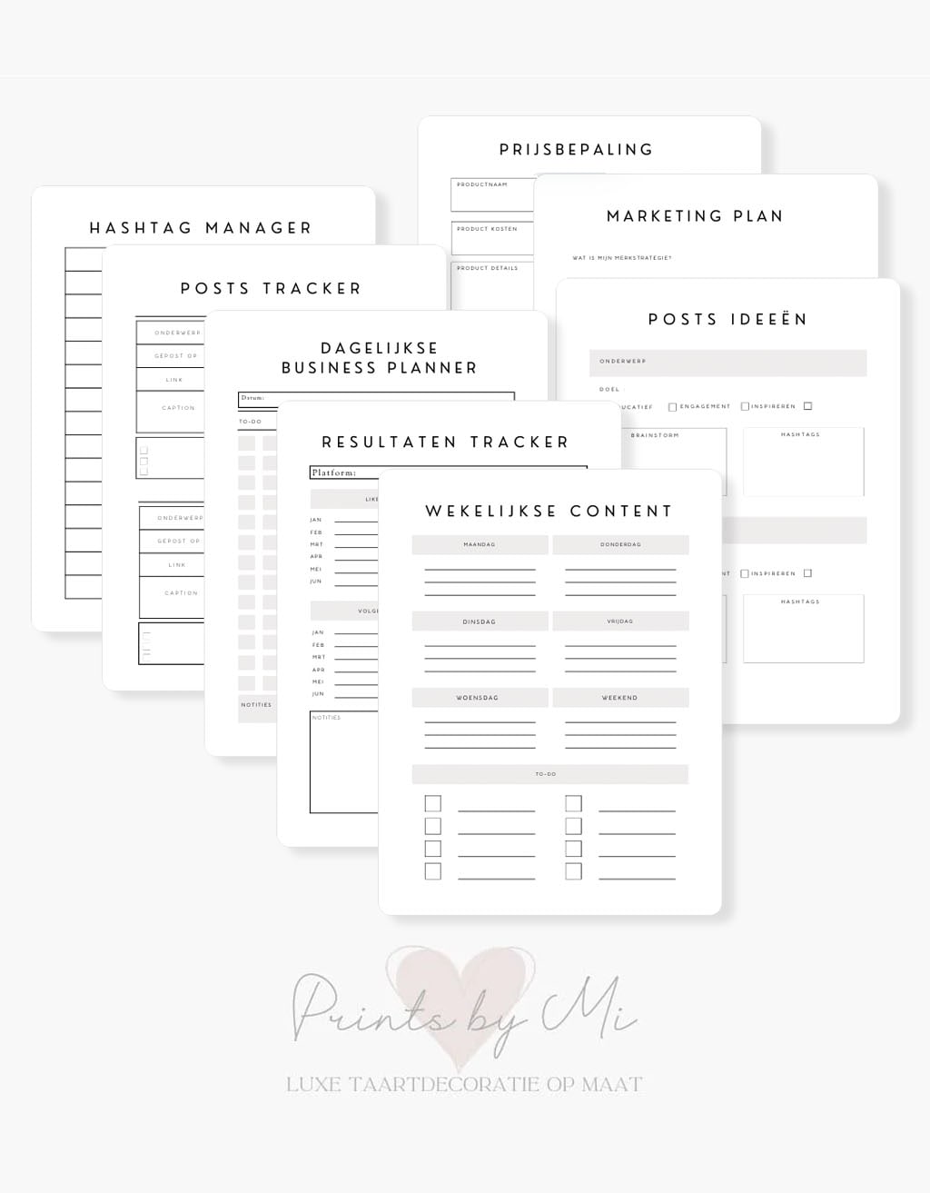 Boss Babe Business Tracker en Planner