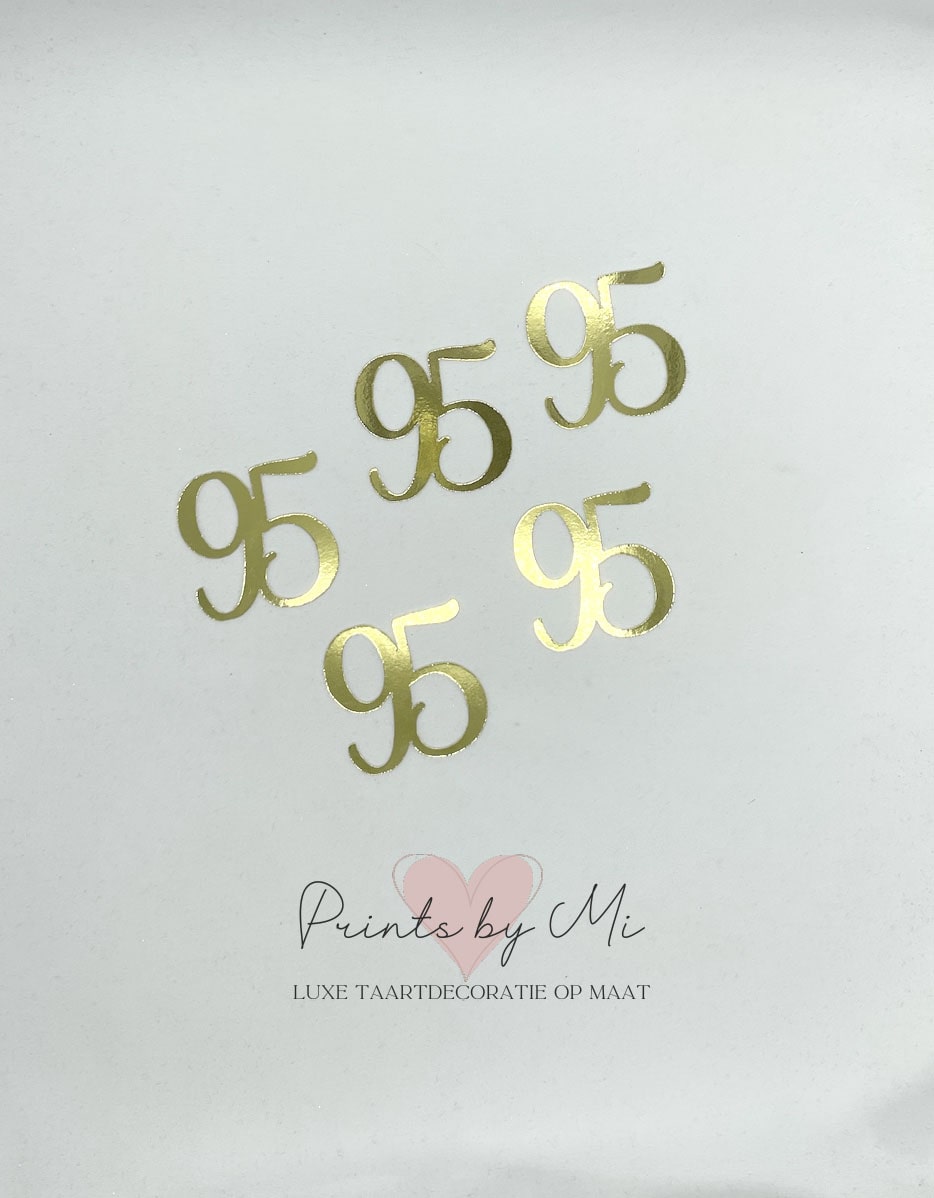 Cupcake toppers Leeftijd