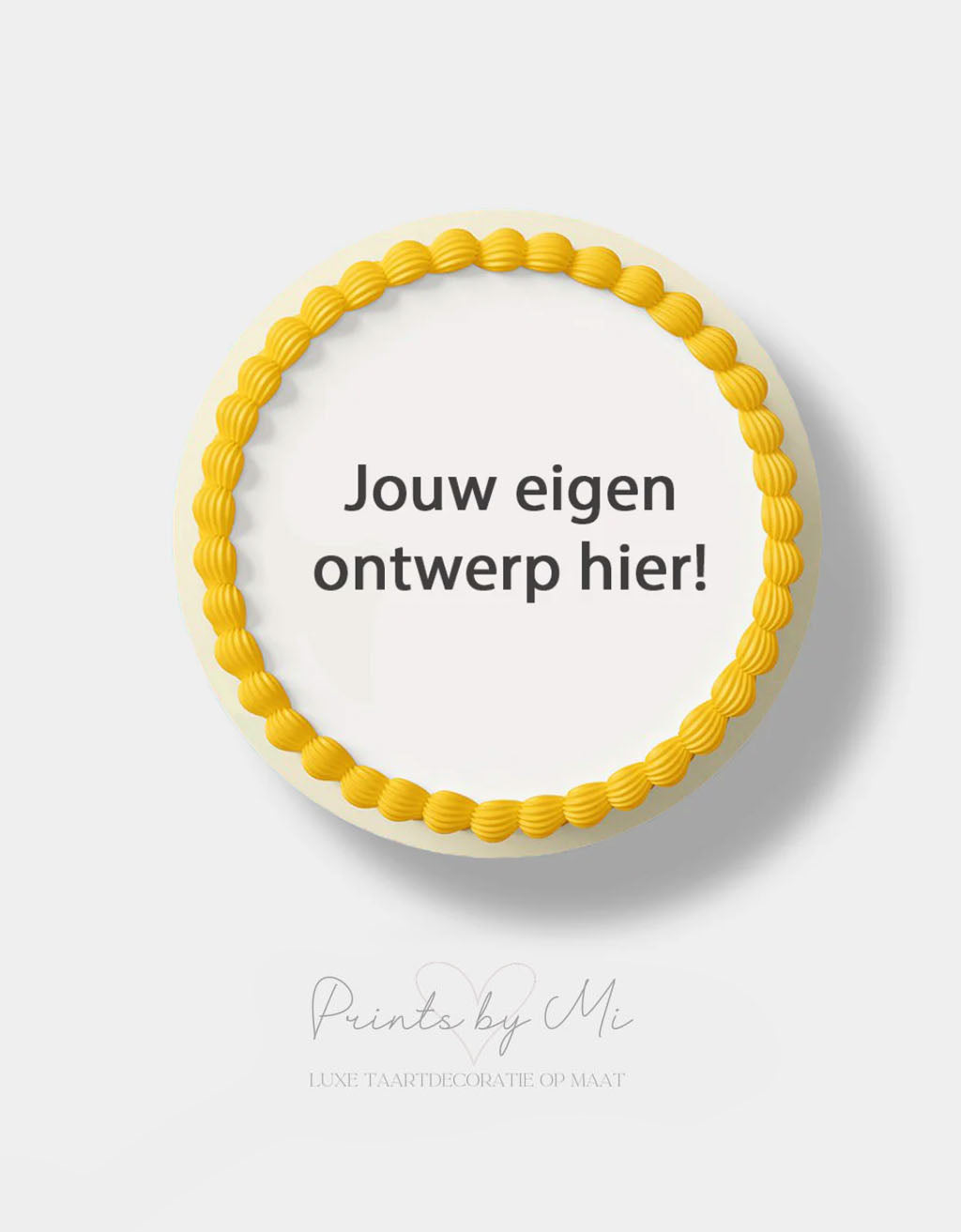 Eetbare print - Eigen ontwerp