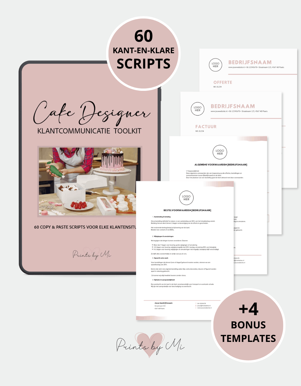 Cake Designer Klantcommunicatie Toolkit