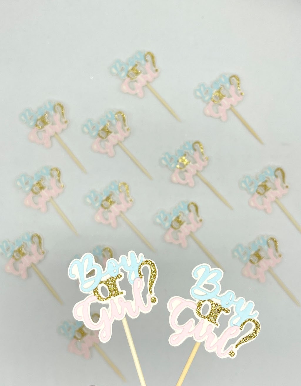 Cupcake toppers Boy or Girl