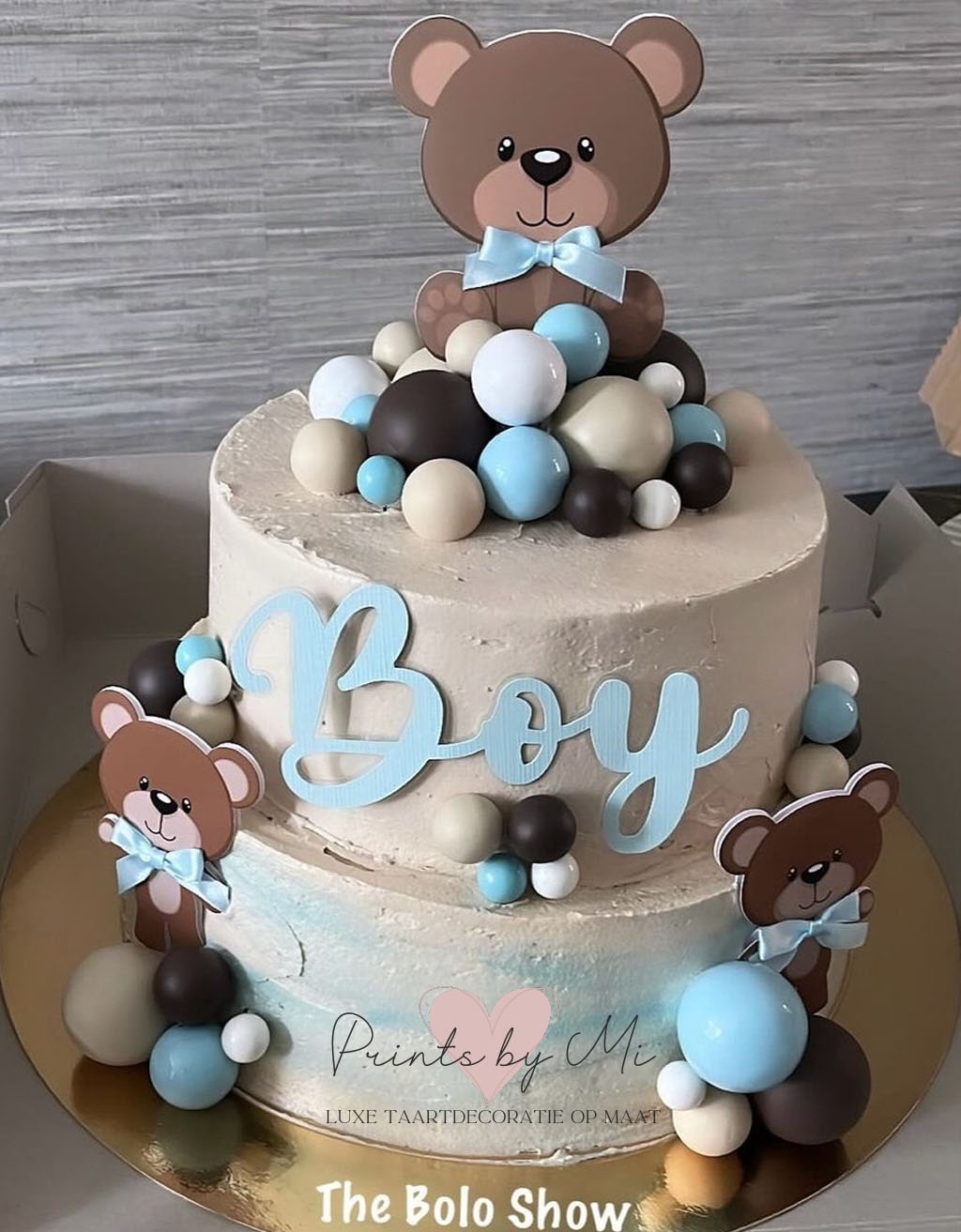 Taartdecoratie Beren