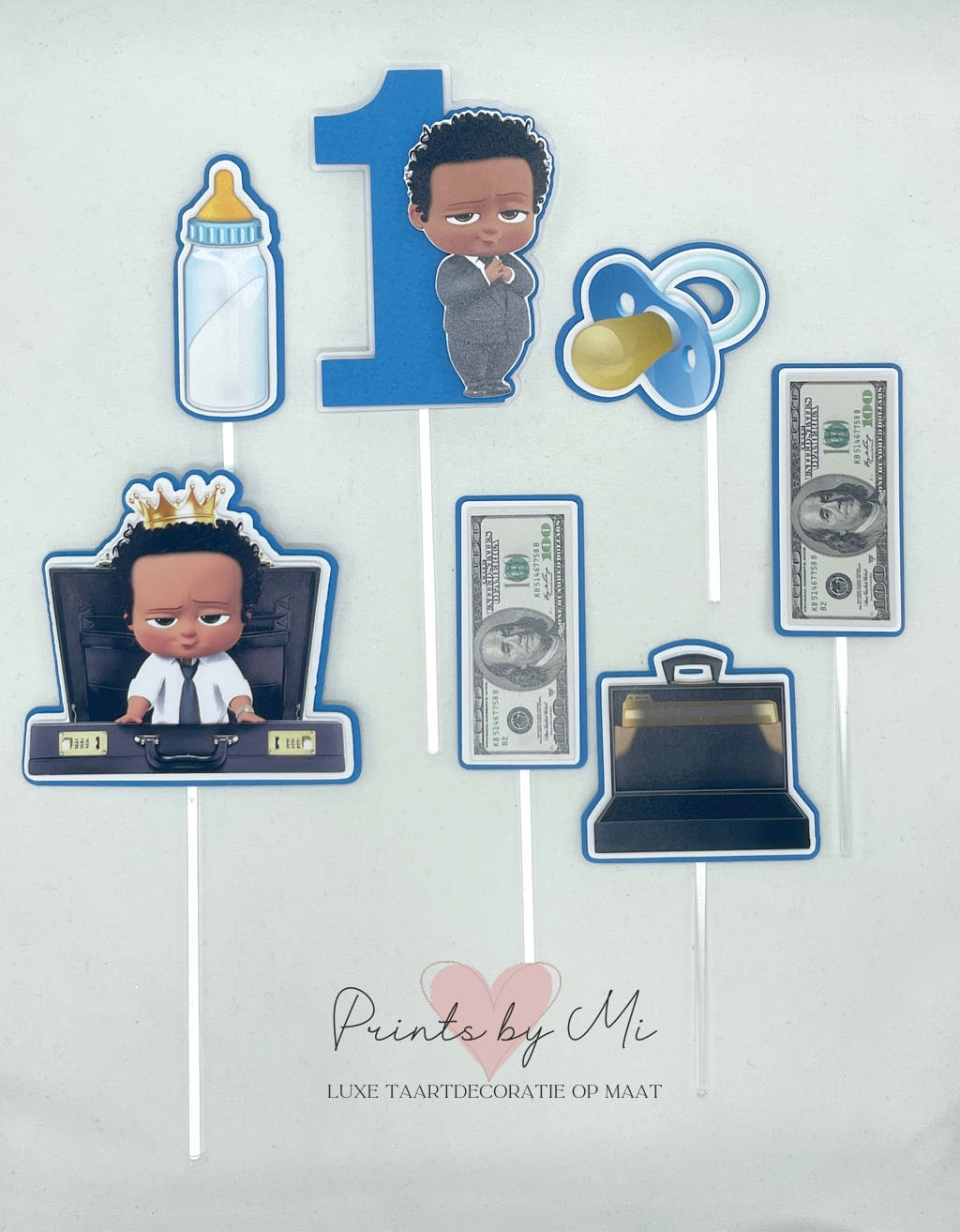 Taartdecoratie Boss Baby