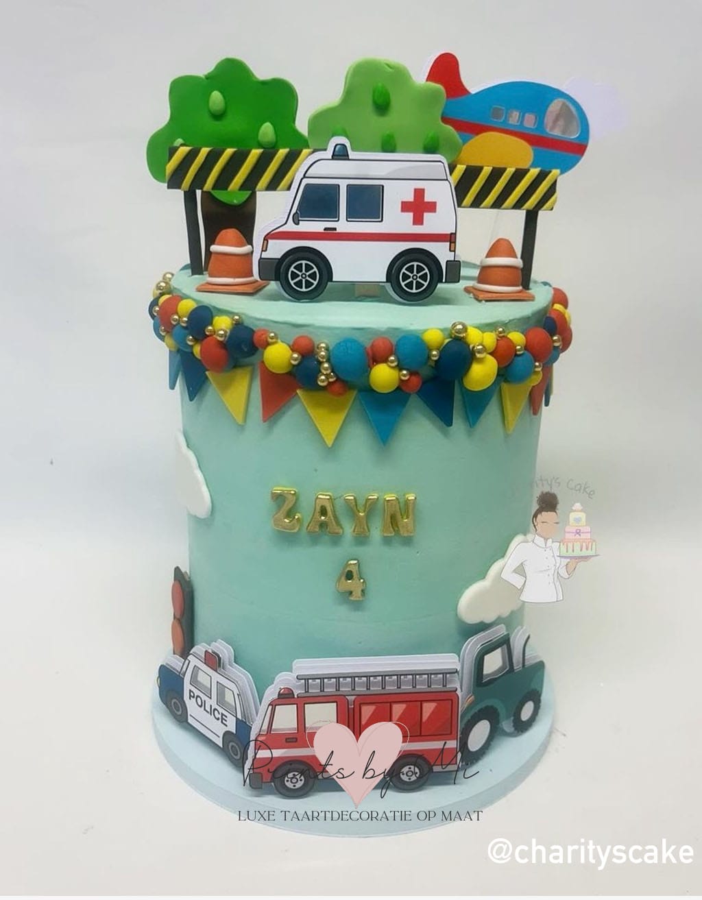 Taartdecoratie Voertuigen