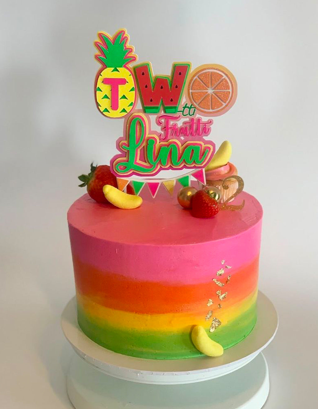 Taarttopper Two Tutti Frutti