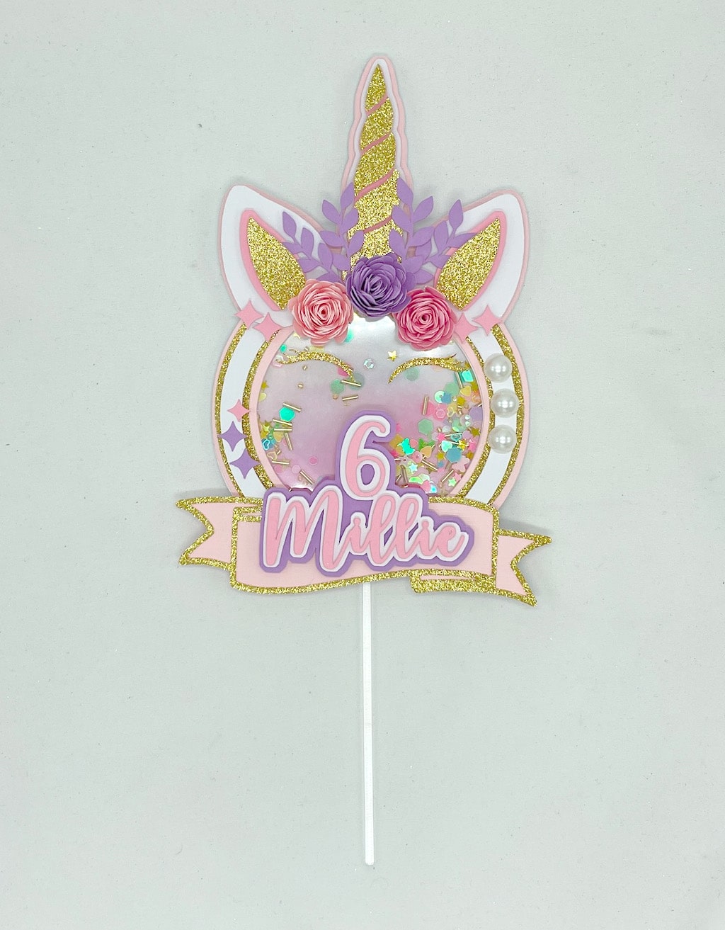 Taarttopper shaker Unicorn