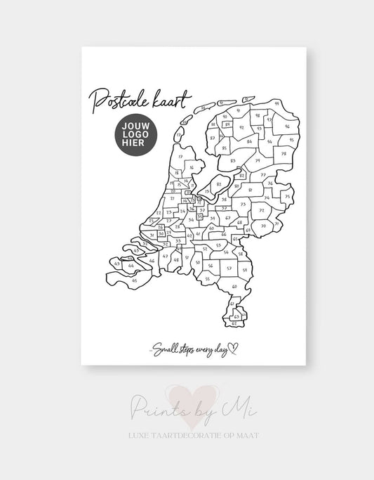 Postcode sales kaart Nederland