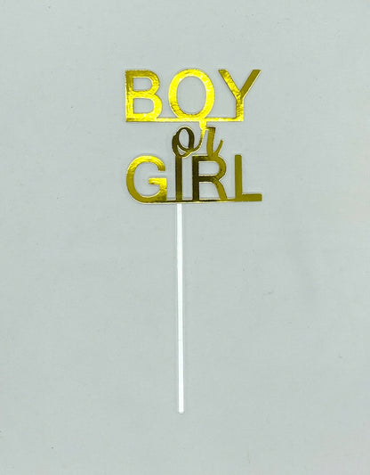 Taarttopper Boy or Girl